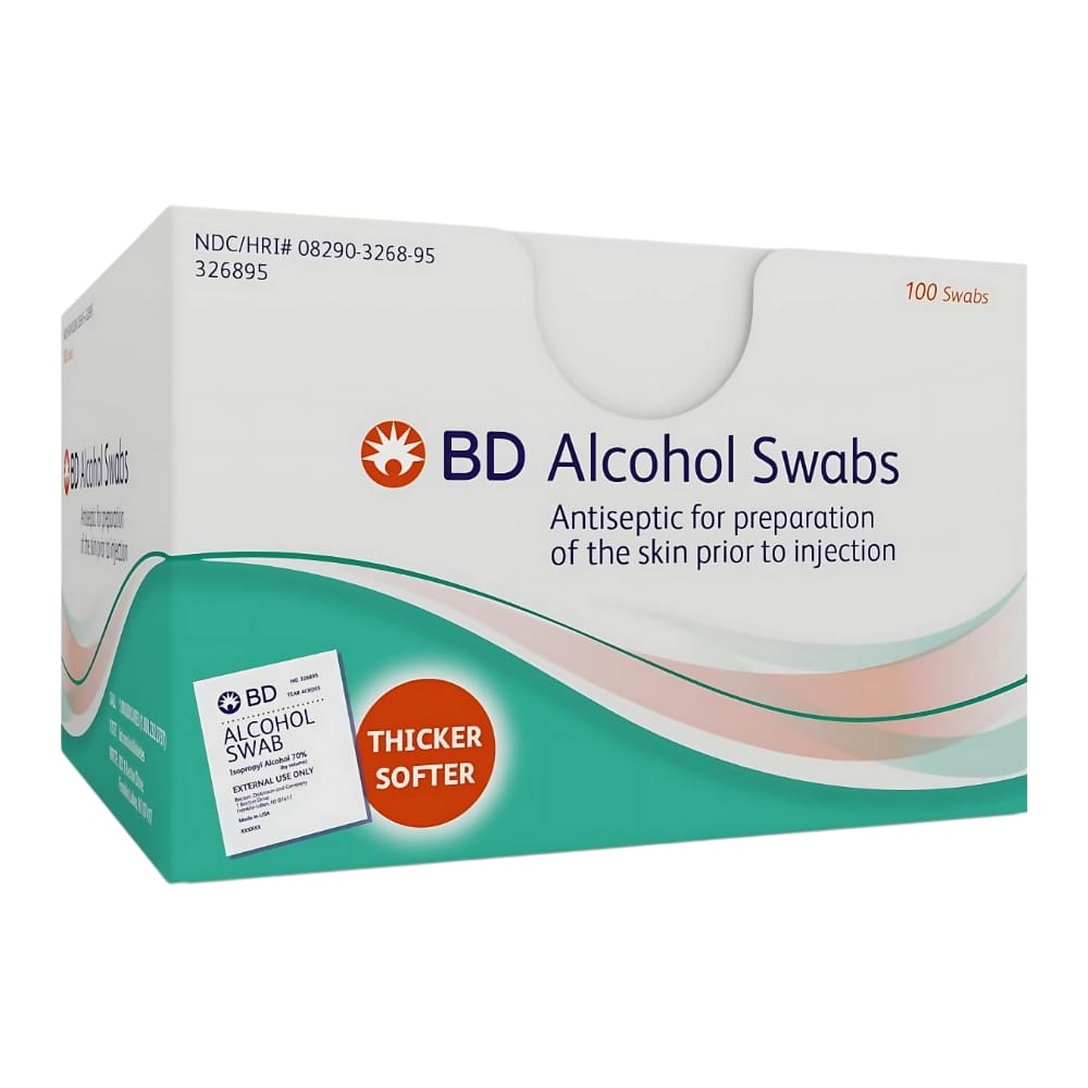 Individually wrapped antiseptic wipes