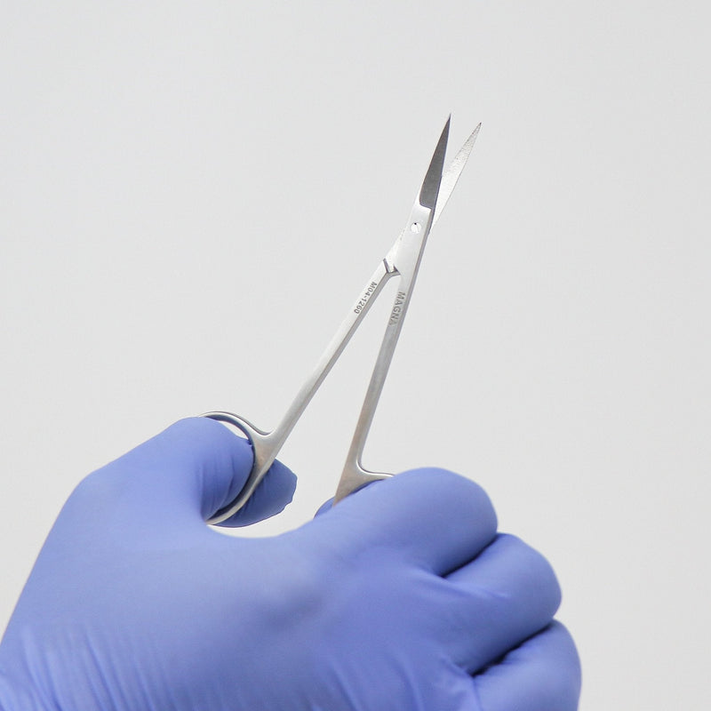 Iris Scissor, curved 4.5"