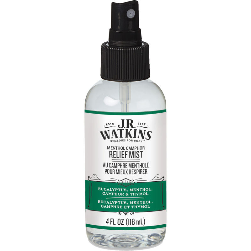 JR Watkins Menthol Camphor Relief Mist 118 mL
