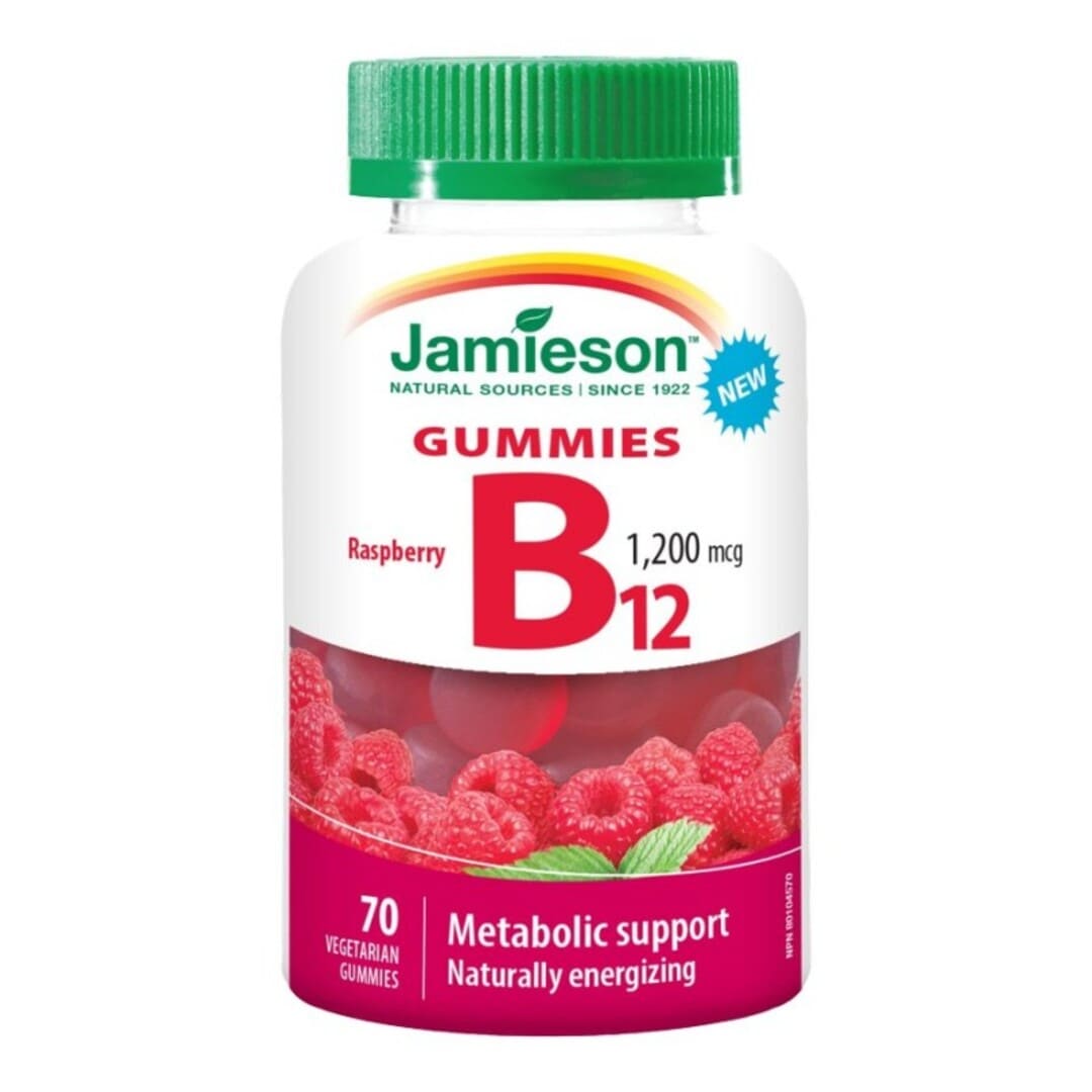 Jamieson Vitamin B12 Gummy Dietary Supplements - 70's