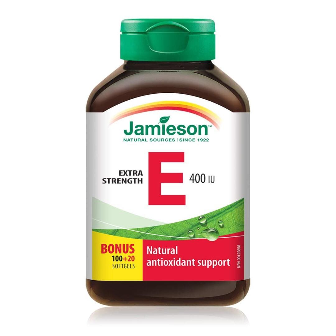 Jamieson Vitamin E 400 IU/268 mg AT - 100's