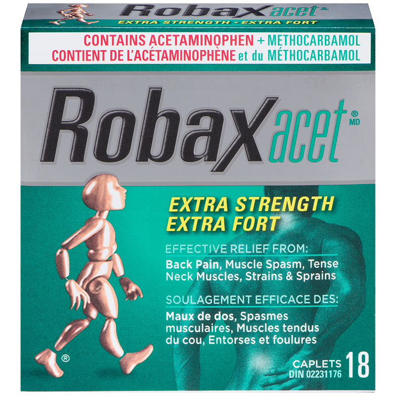 Robaxacet - Extra Strength - 18s
