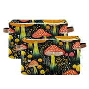 Magic Mushroom Storage Bins – Set of 2