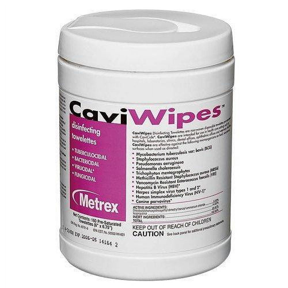 Metrex 13-1100 CaviWipes Disinfecting Towelettes (Pack of 12) 1-Pack