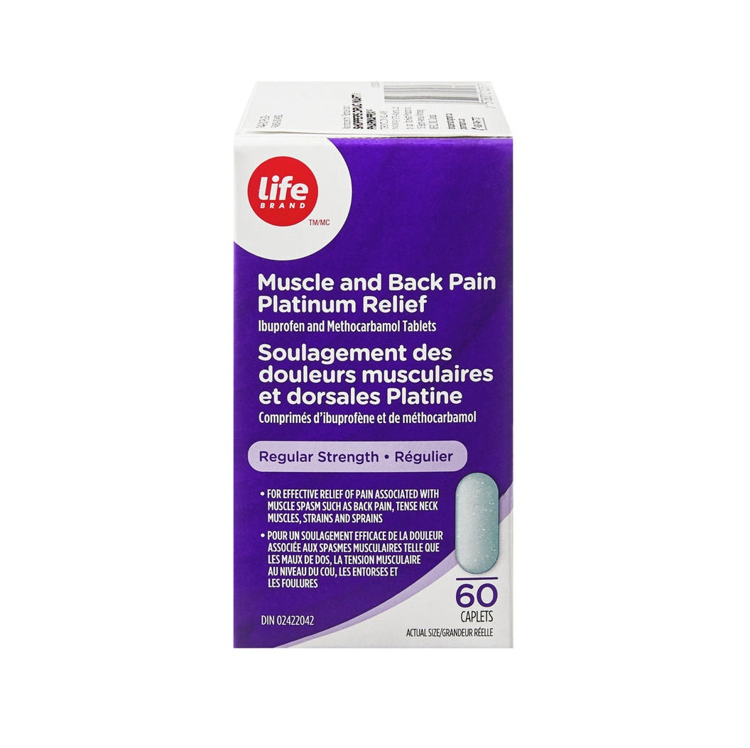 Muscle and Back Pain Platinum Relief - Regular Strength