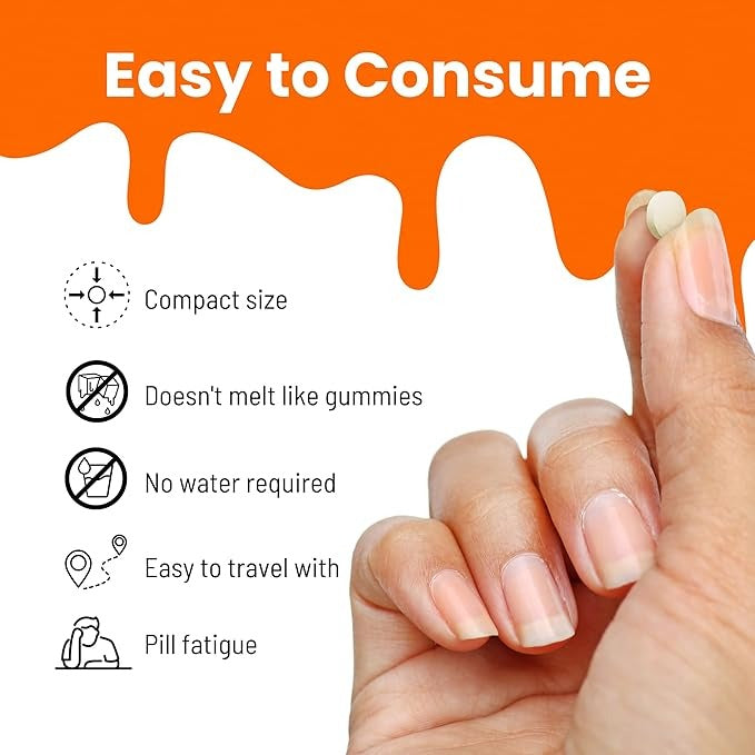 NUTRAMELTZ VITAMIN C 250MG 60 TABS Powerful