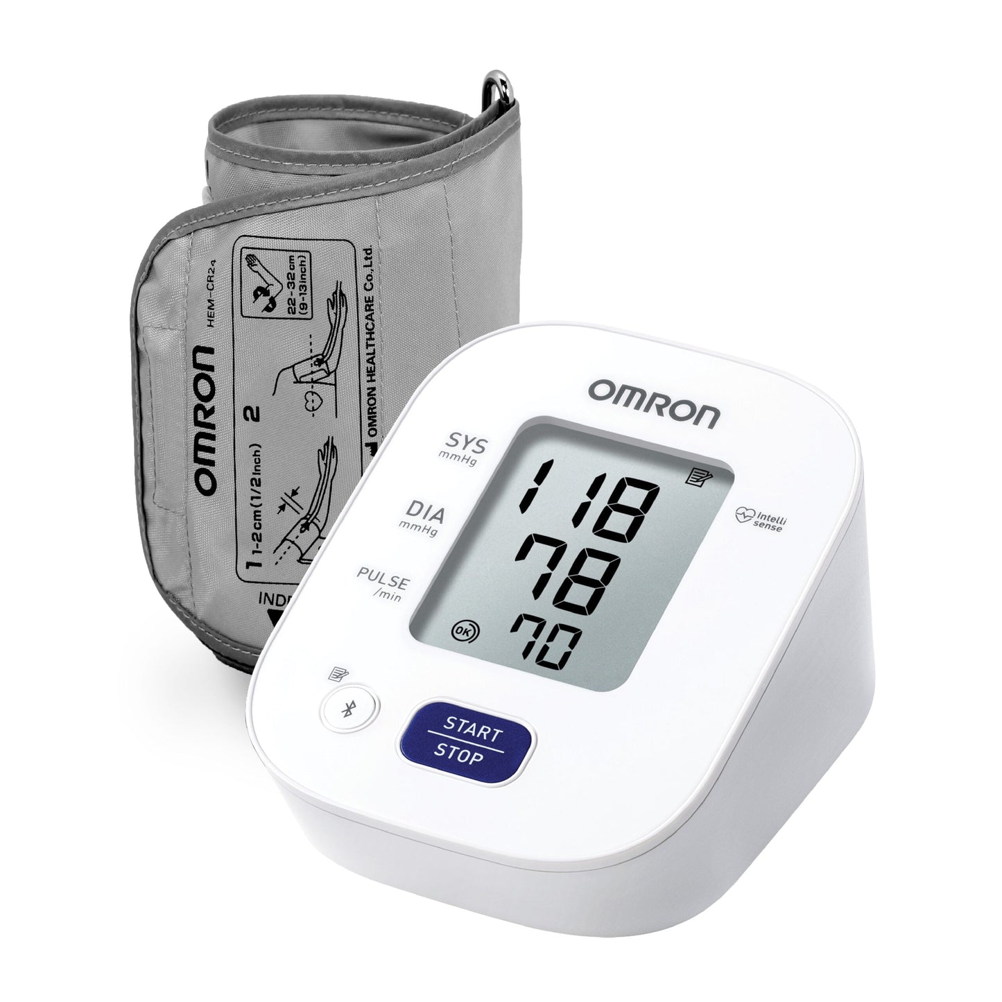 Omron HEM 7142T1 Bluetooth Blood Pressure Monitor w/ Body Movement & Irregular Heartbeat Detection