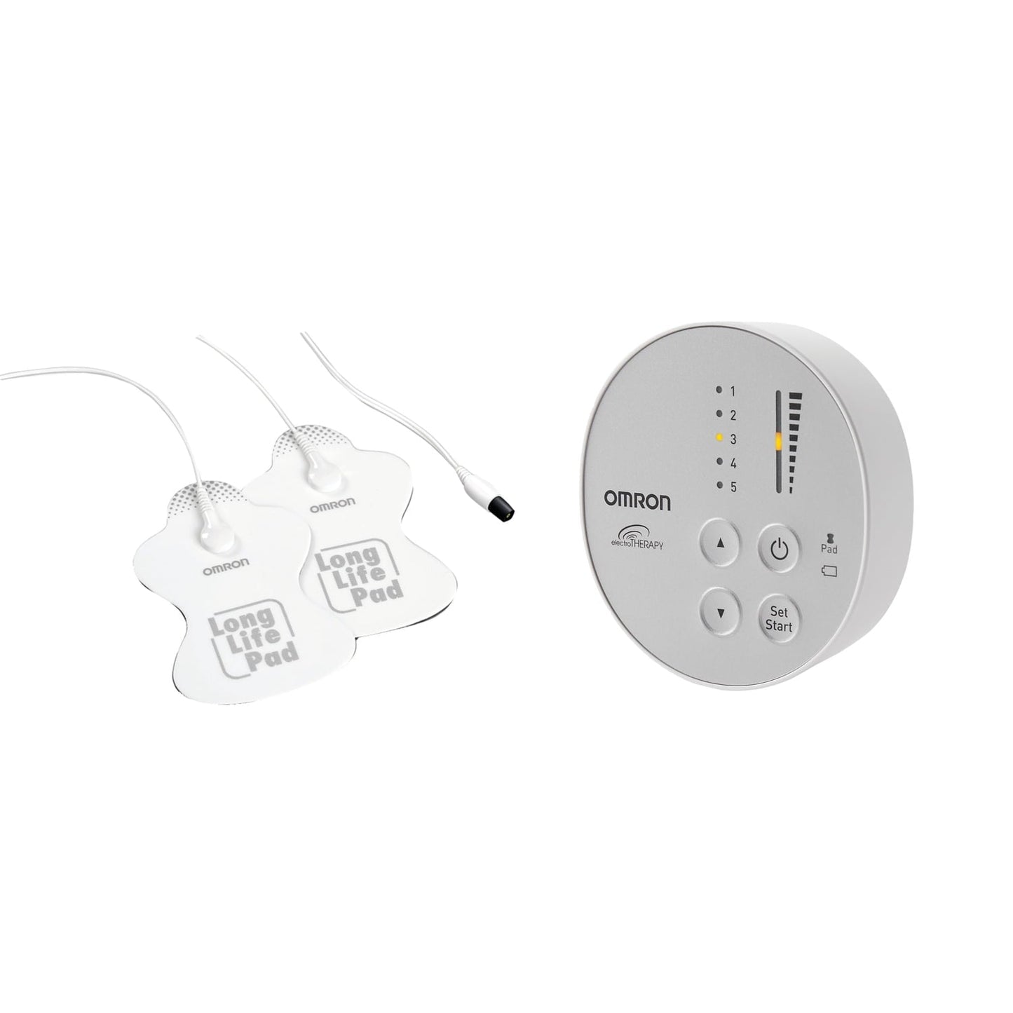 Omron Pocket Pain Pro PM400 TENS Unit with Long‑Life Pads