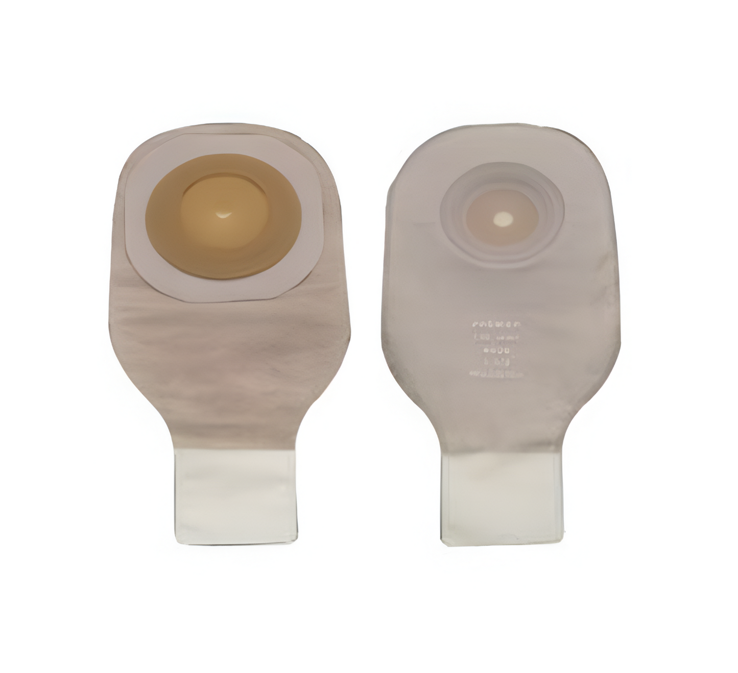 PREMIER ONE-PIECE CONVEX SKIN BARRIER 12" DRAINABLE POUCH CLAMP CLOSURE TRANSPARENT,CUT-TO-FIT 1" BX/5