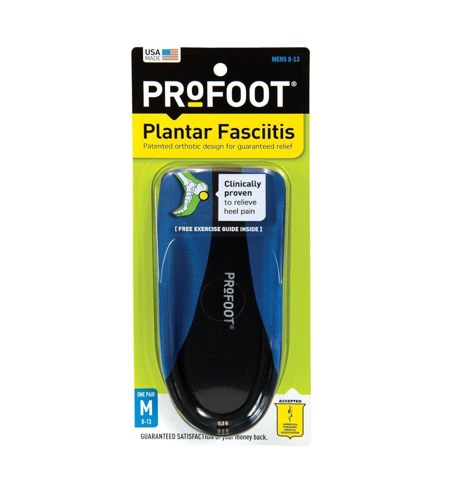 ProFoot Plantar Fasciitis Foot Heel Device for Men