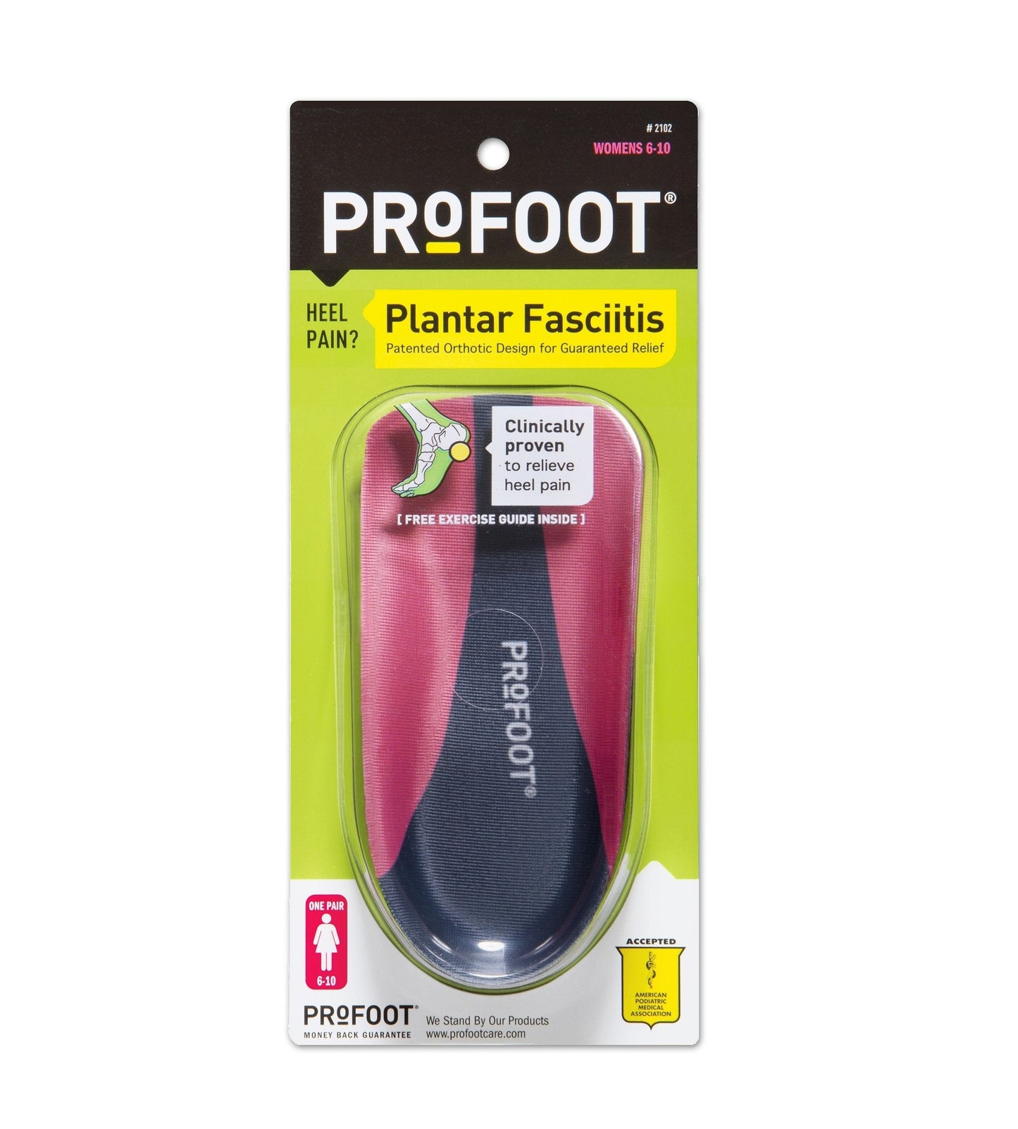 ProFoot Plantar Fasciitis Foot / Heel Device for Women