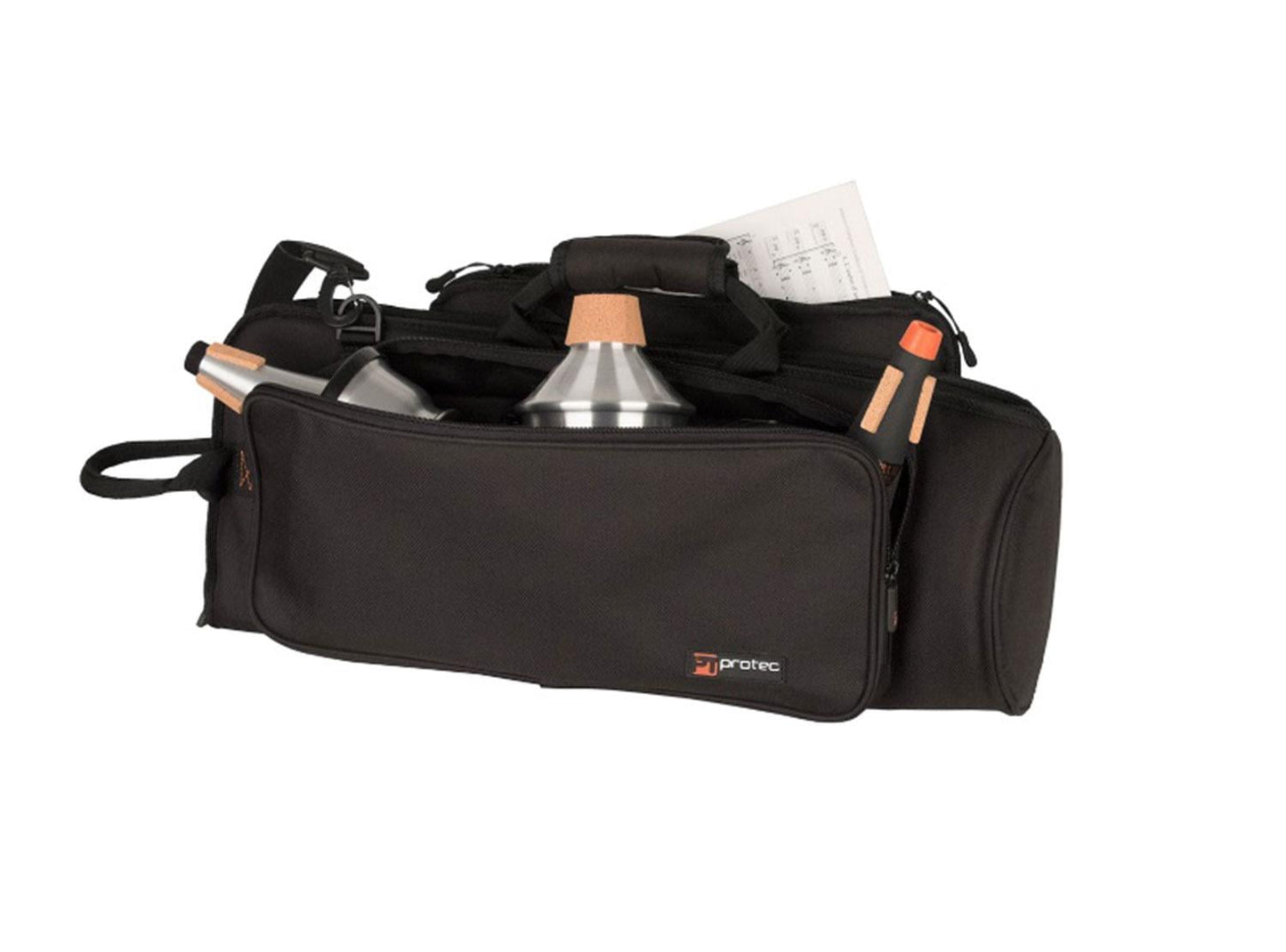 Protec C238X Trumpet Explorer Gig Bag with Sheet Music Pocket Black