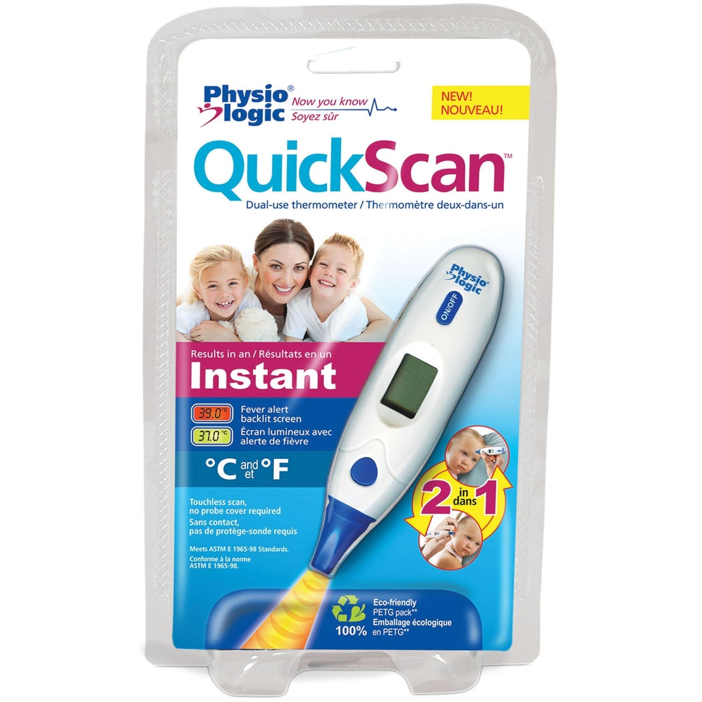 QUICKSCAN INSTANT READ THERMOMETERQUICKSCAN INSTANT READ THERMOMETER