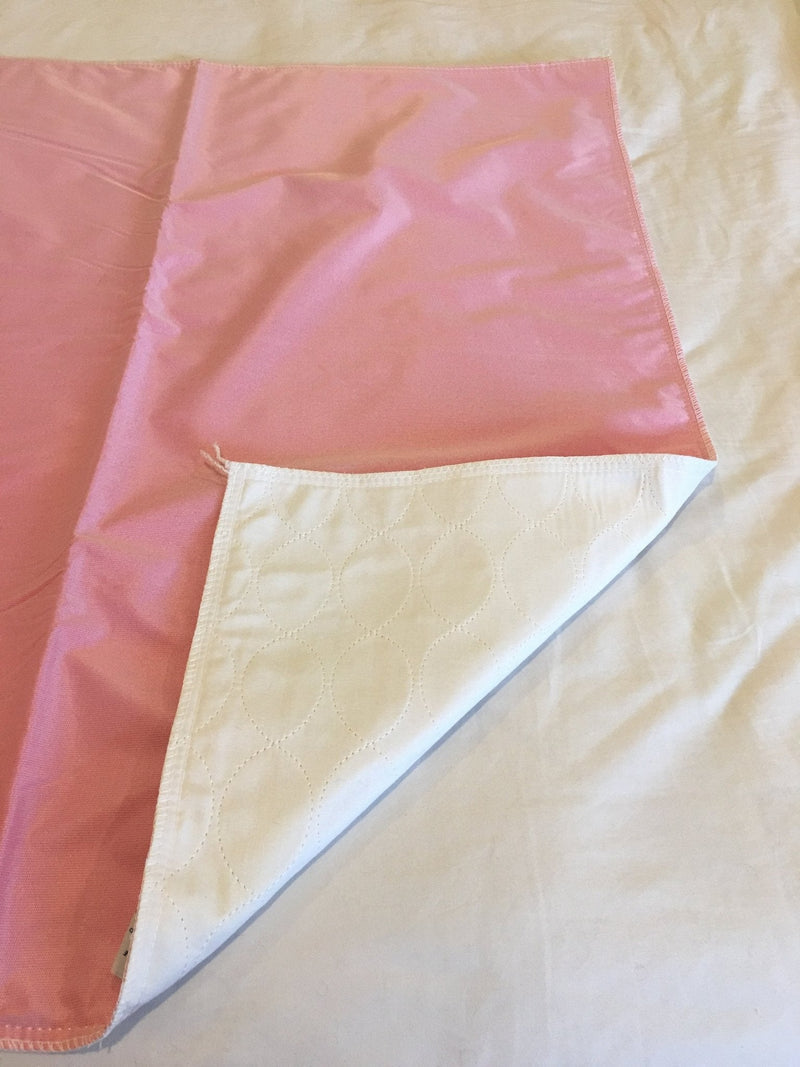 Quilted Reusable Underpads | Pink