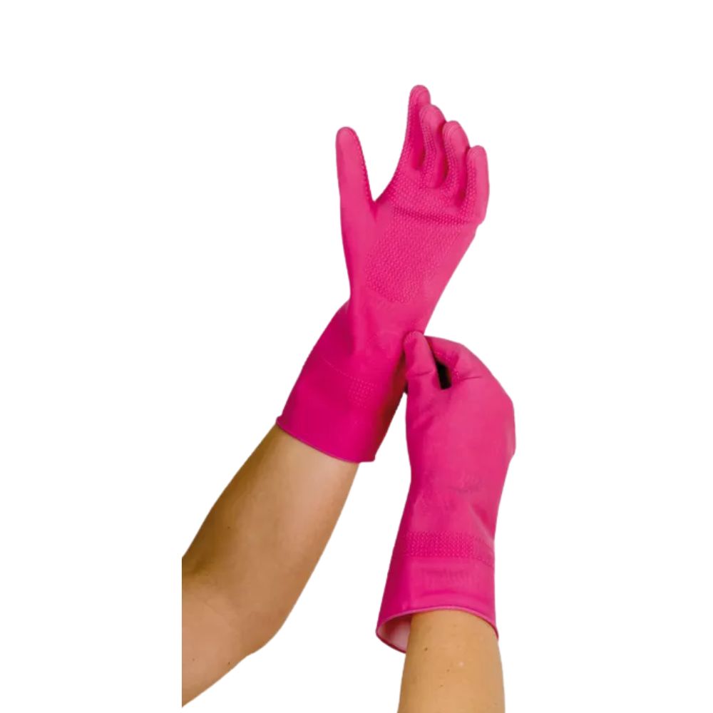 Medi® Rubber Gloves, Medium (Per Pair)