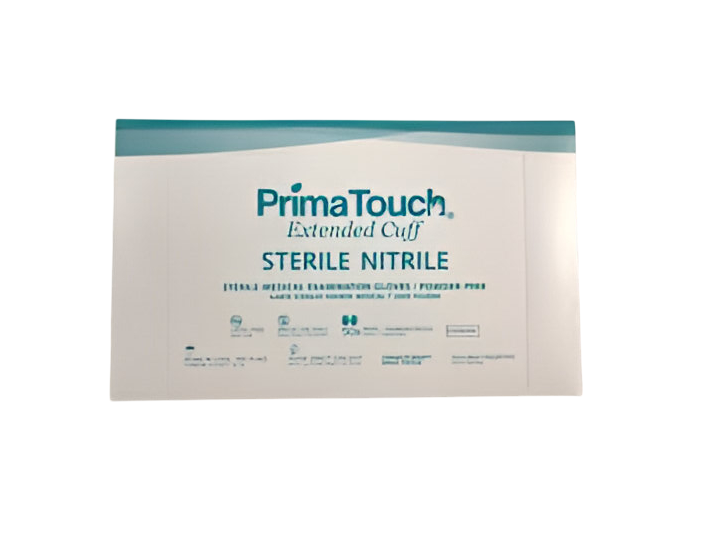 Gloves, Nitrile Powder Free, (PrimaTouch™ STERILE), XLarge(9.0-9.5) - 50 Pair/Box
