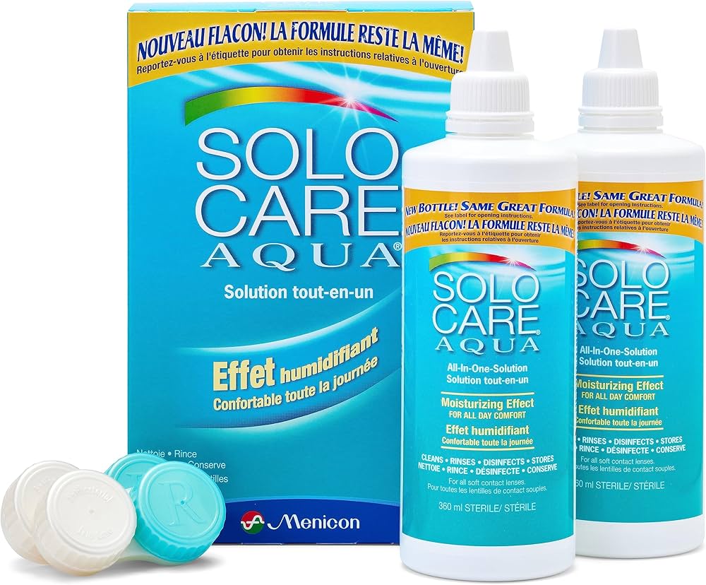 Solo Care Aqua All-In-One Solution - 2 x 360ml
