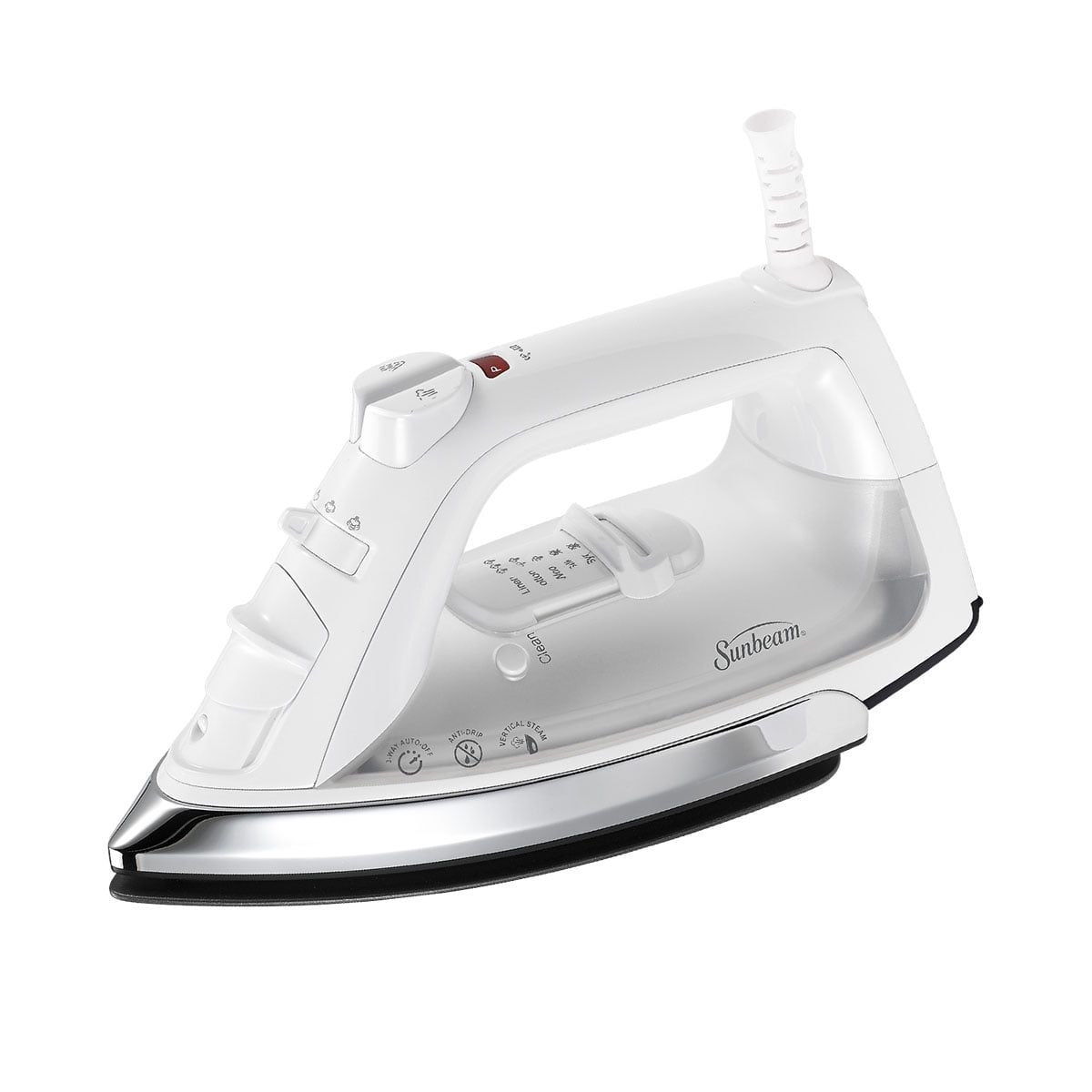 Sunbeam Classic 1200W Non-Stick Steam Iron with Auto Shut-Off