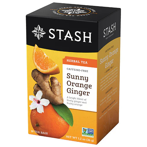 Stash Tea - Sunny Orange Ginger - 18's
