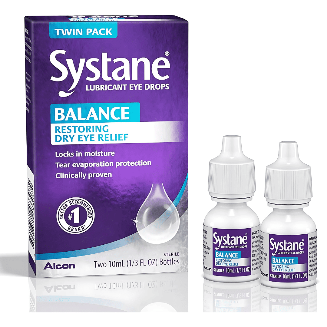 Systane Balance Lubricant Eye Drops - 2 x 10ml