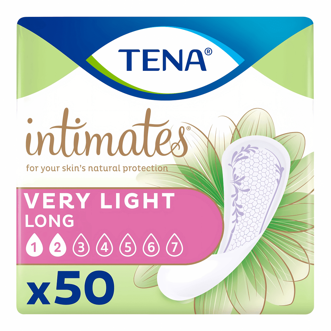 TENA Sensitive Care Extra Coverage Very Light Liners - 50 count