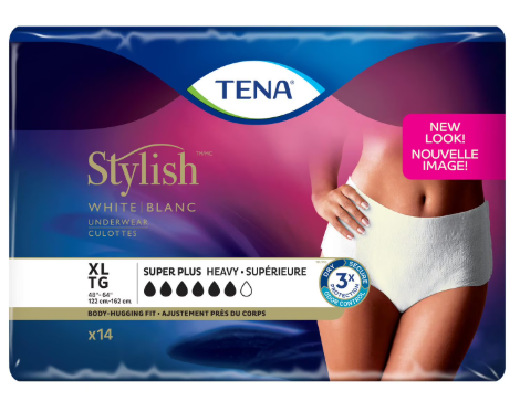 TENA Stylish Super Plus Incontinence Underwear - Extra Large - 14s
