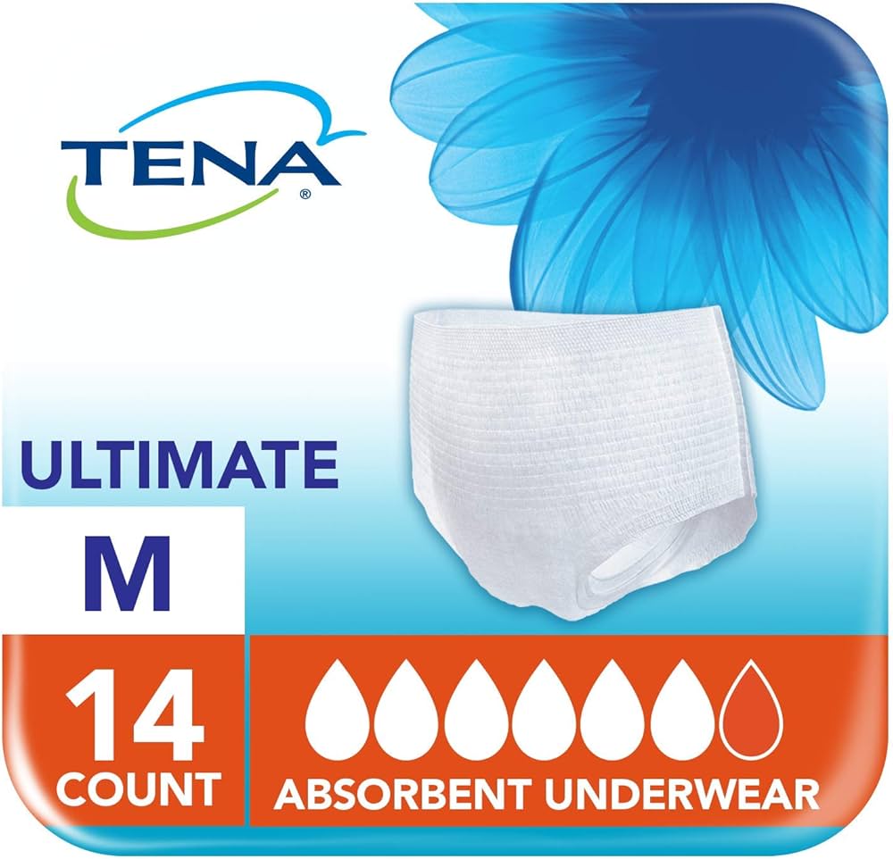 TENA Ultimate Incontinence Underwear Medium 14s
