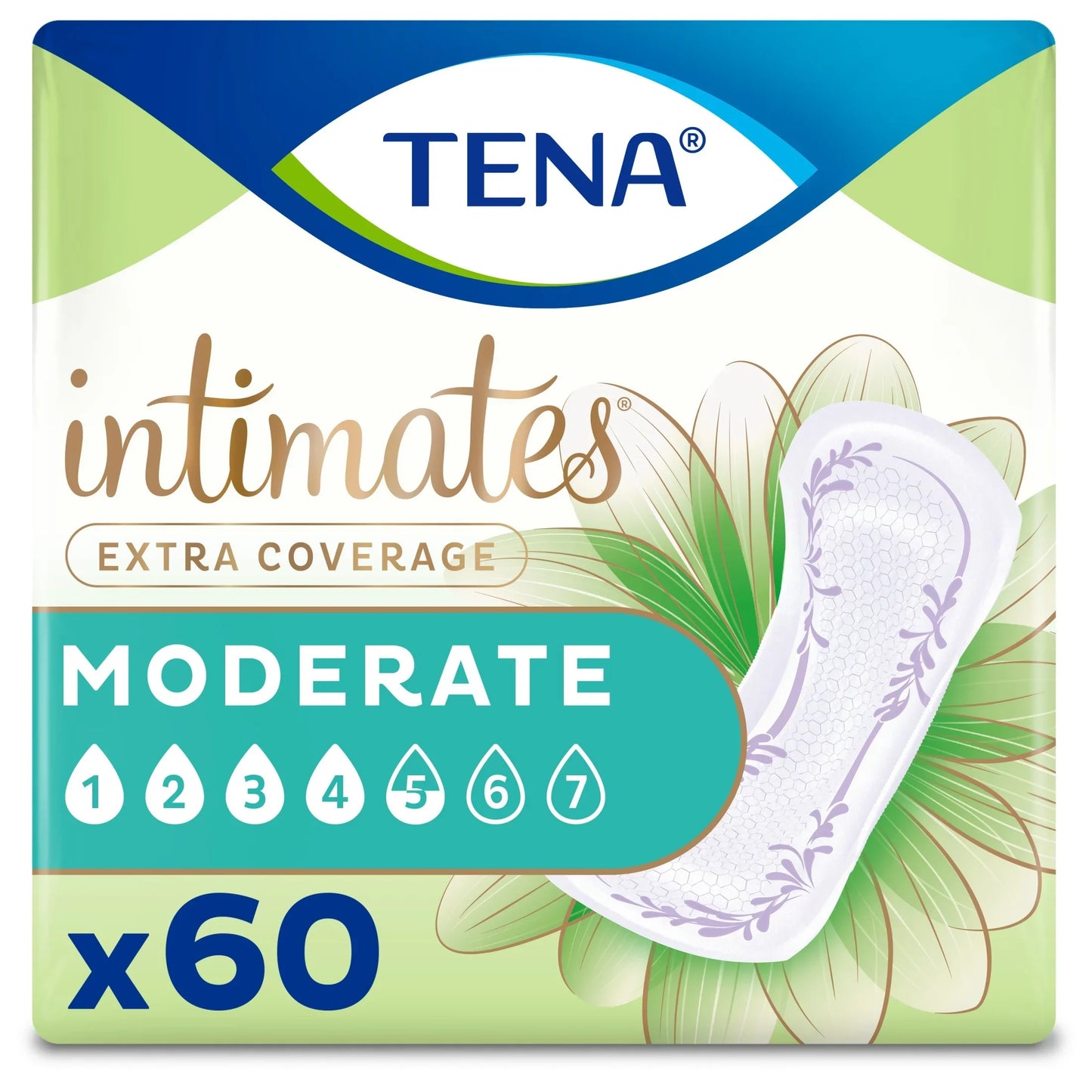 Tena Intimates Extra Coverage Pad - 60s