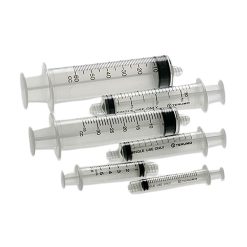 Terumo® Hypodermic Syringe w/o Needle, Luer Lock, 3cc (Box 100 pcs)