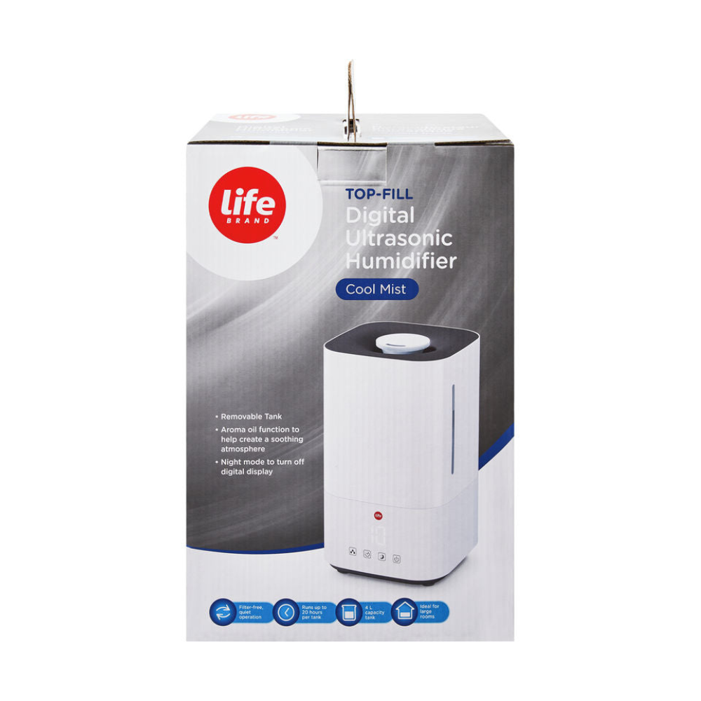 Top Fill Digital Ultrasonic Humidifier