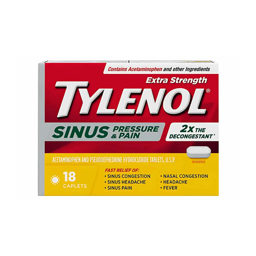 Tylenol* Sinus Pressure and Pain - 18s
