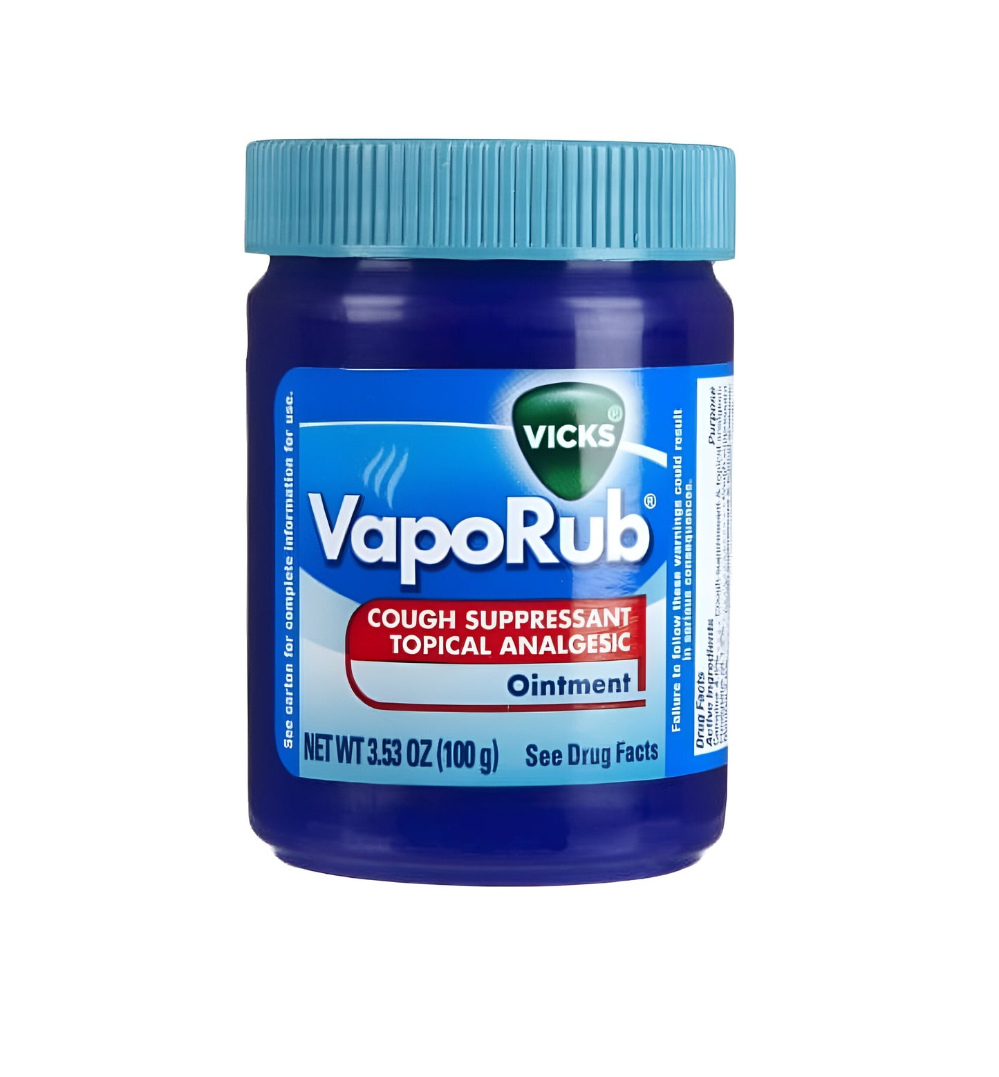 Vicks VapoRub Chest Rub 4.8% - 1.2% - 2.6% Strength Ointment 3.53 oz. - EACH