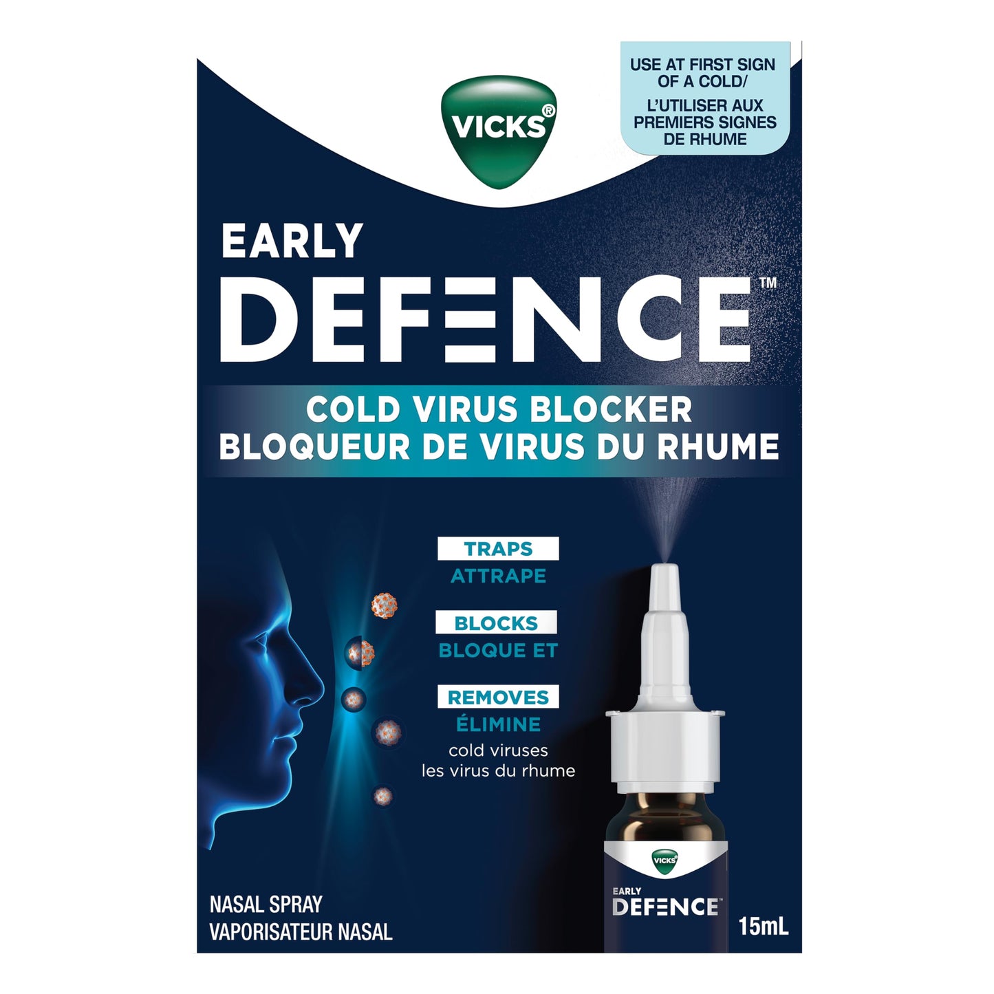 Vicks Early Defence Nasal Spray - 15ml