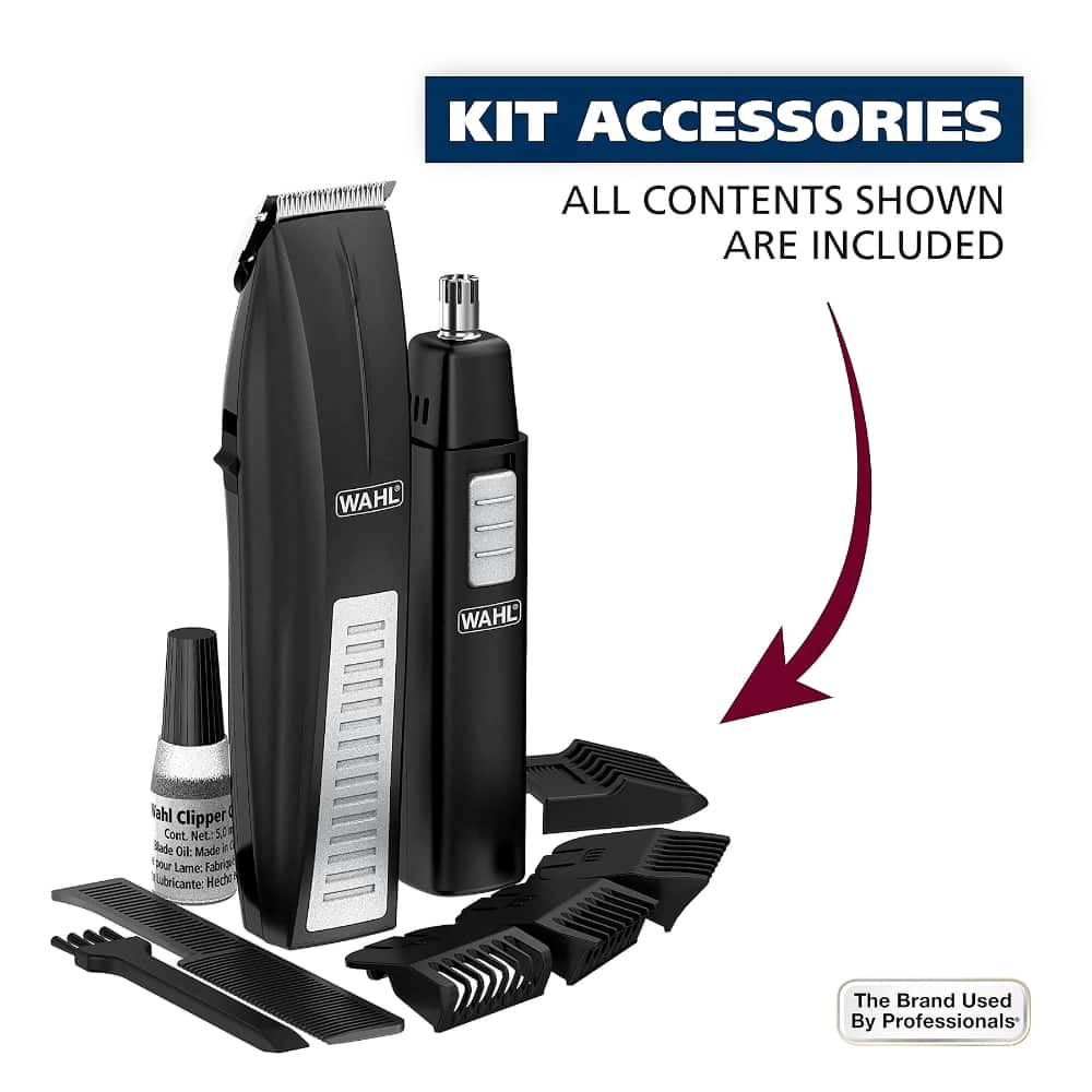 Wahl Beard Trimmer with bonus Ear/Nose trimmer powerful