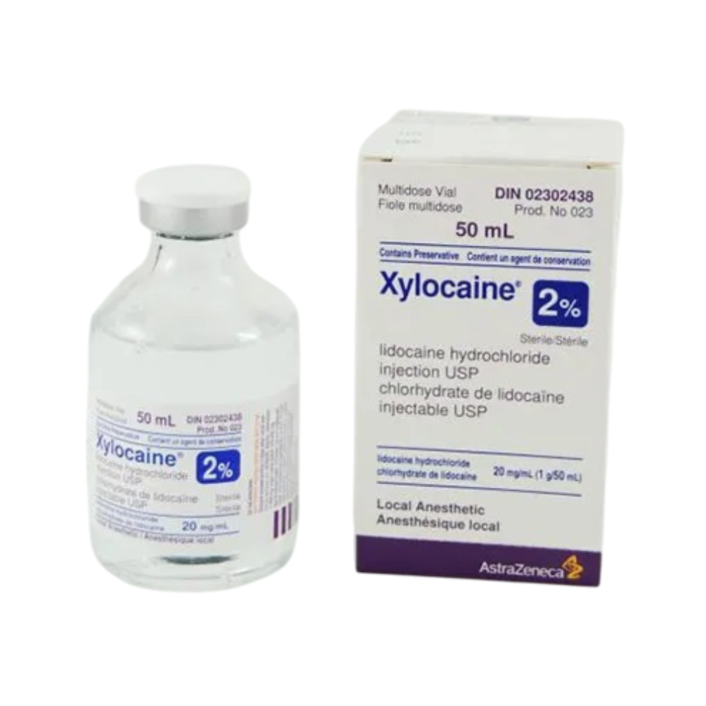 Xylocaine® 1% Plain Injection 20 mL Precise Local Anesthetic Solution