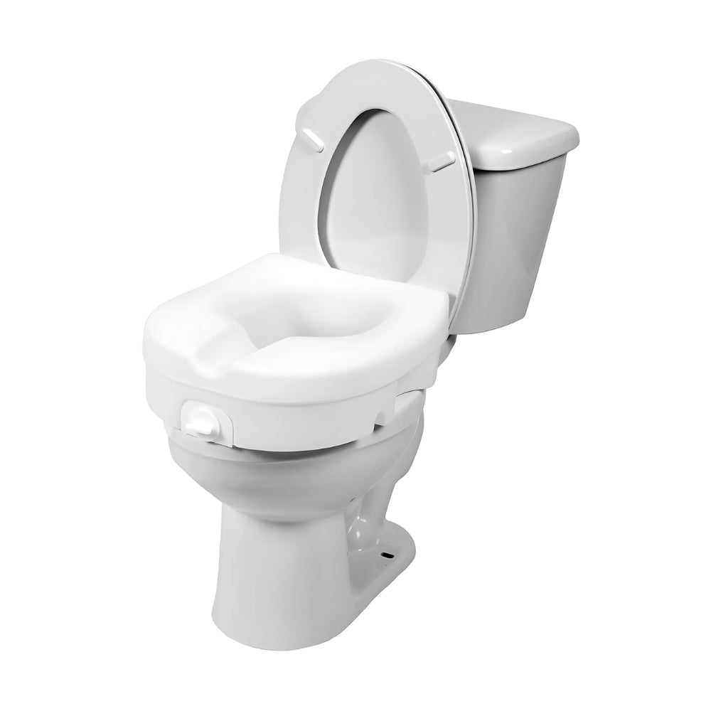 Airway Molded Raised Toilet Seat With Tightening Lock