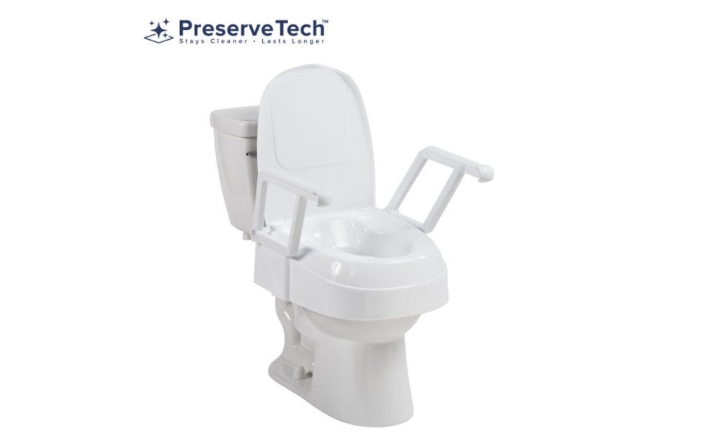 PreserveTech™ Universal Raised Toilet Seat