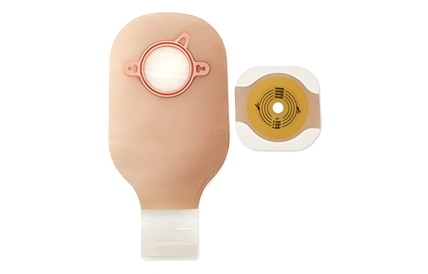 Extended-Wear Ostomy Kit with Secure Lock-n-Roll Closure