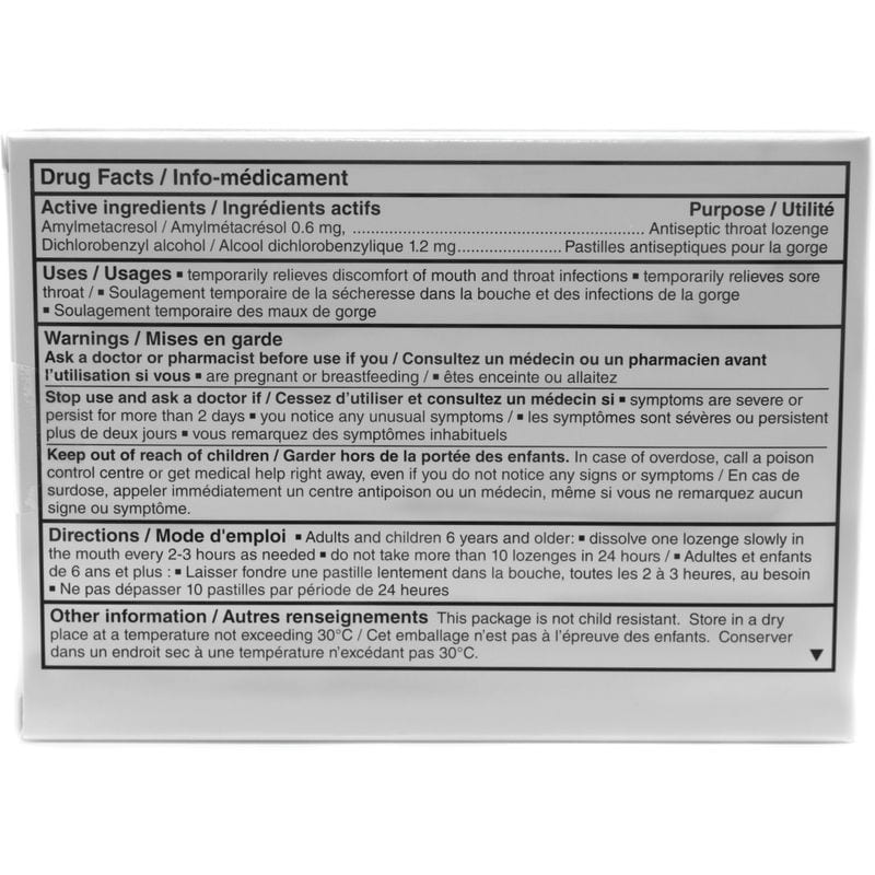 Antibacterial Throat Lozenge