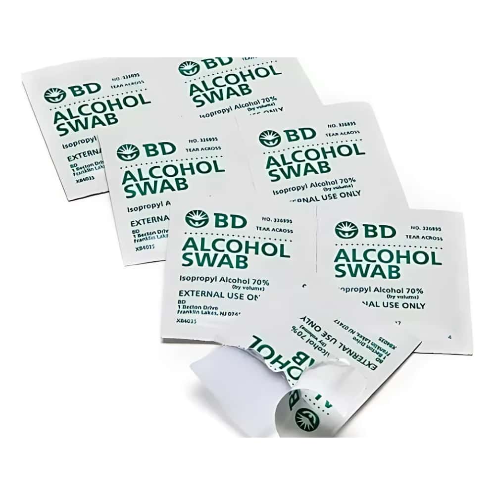 Alcohol Swabs Regular Bd - 100 Each