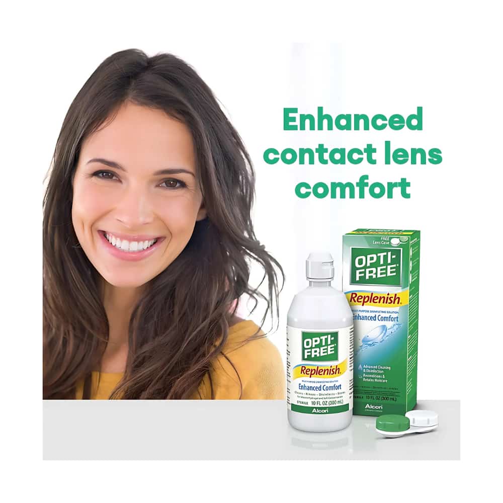 Alcon Opti-Free Replenish Disinfecting Solution - 300ml