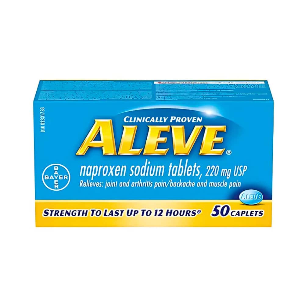 Aleve 220mg Caplets - 50s