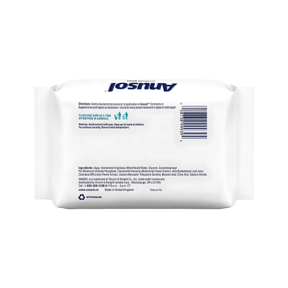 Anusol Cleansing Wipes