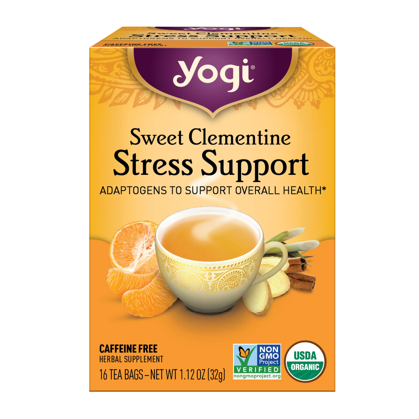 Yogi Tea - Soothing Cinnamon Stress Support - 16's