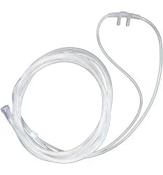 Nasal CO2 sampling cannula with 7' line, Adult, with Male Luer-Lok Connection, 25/Case