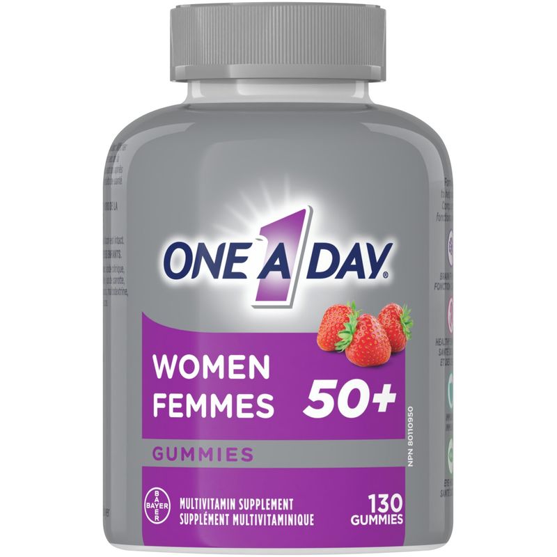 One A Day Women 50 Plus Multivitamin Gummies