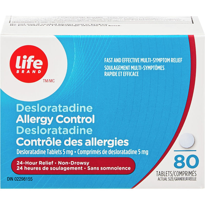 DESLORATADINE ALLERGY CONTROL Desloratadine Tablets 5mg
