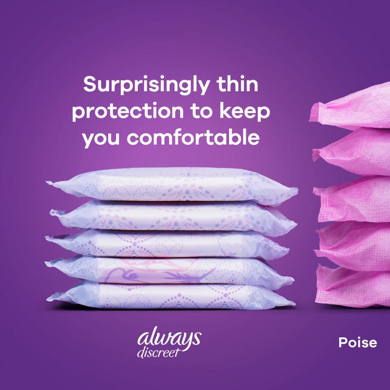 Always Discreet Pads Moderate Regular Length - 20s