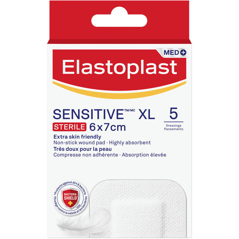 Extra Skin-Friendly Sterile XL Wound Dressings for Sensitive Skin