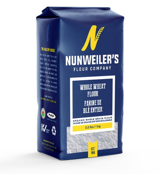 Nunweiler's Flour: Organic Whole Wheat Flour